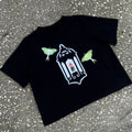 Moth to a Flame Cropped Tee 🕯️ M/L