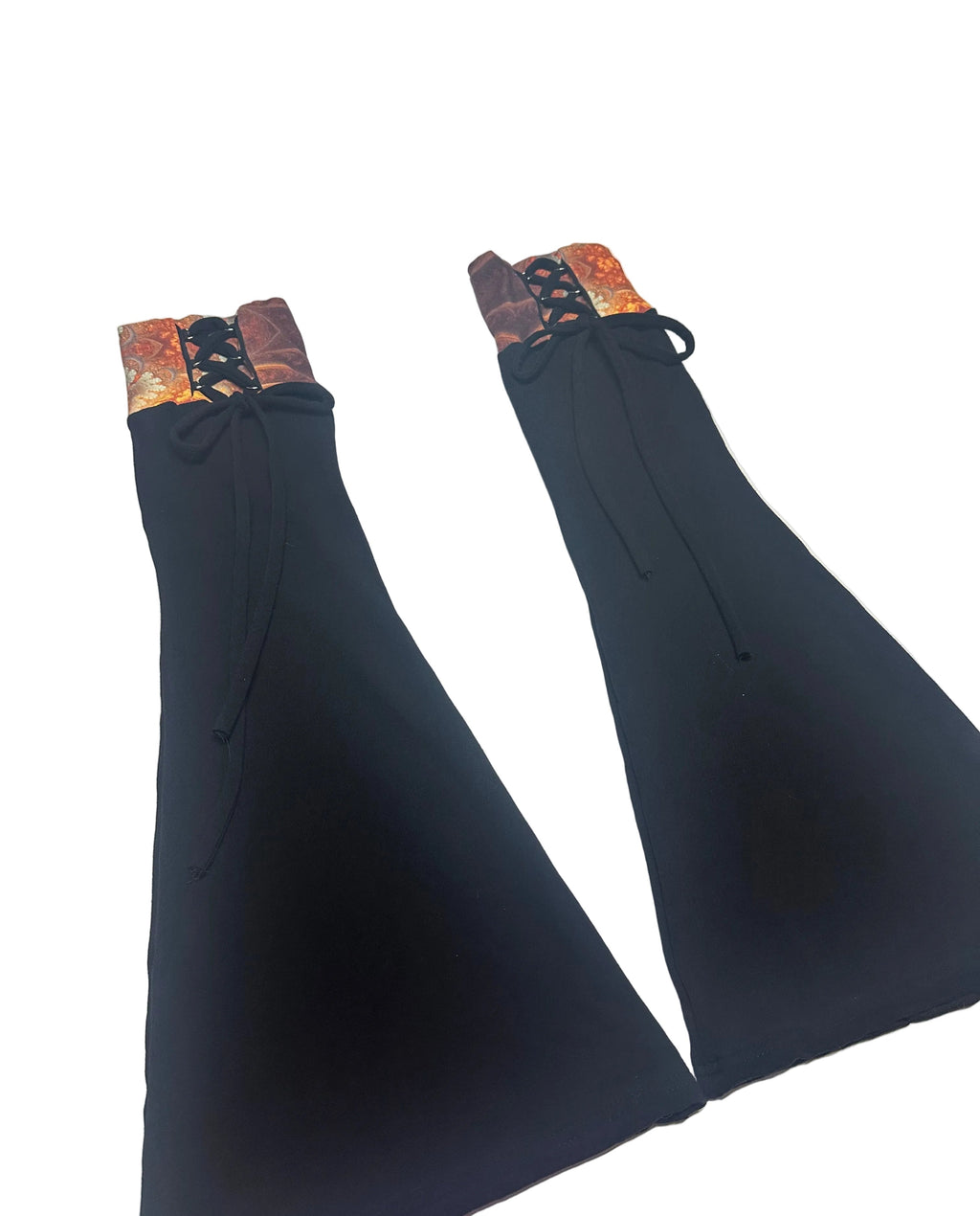 MTO Lace up Flare Leg Warmers
