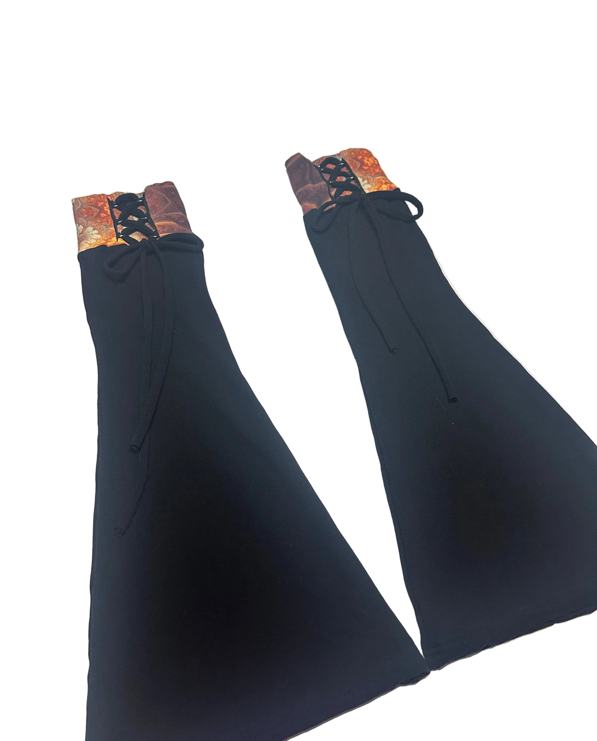MTO Lace up Flare Leg Warmers