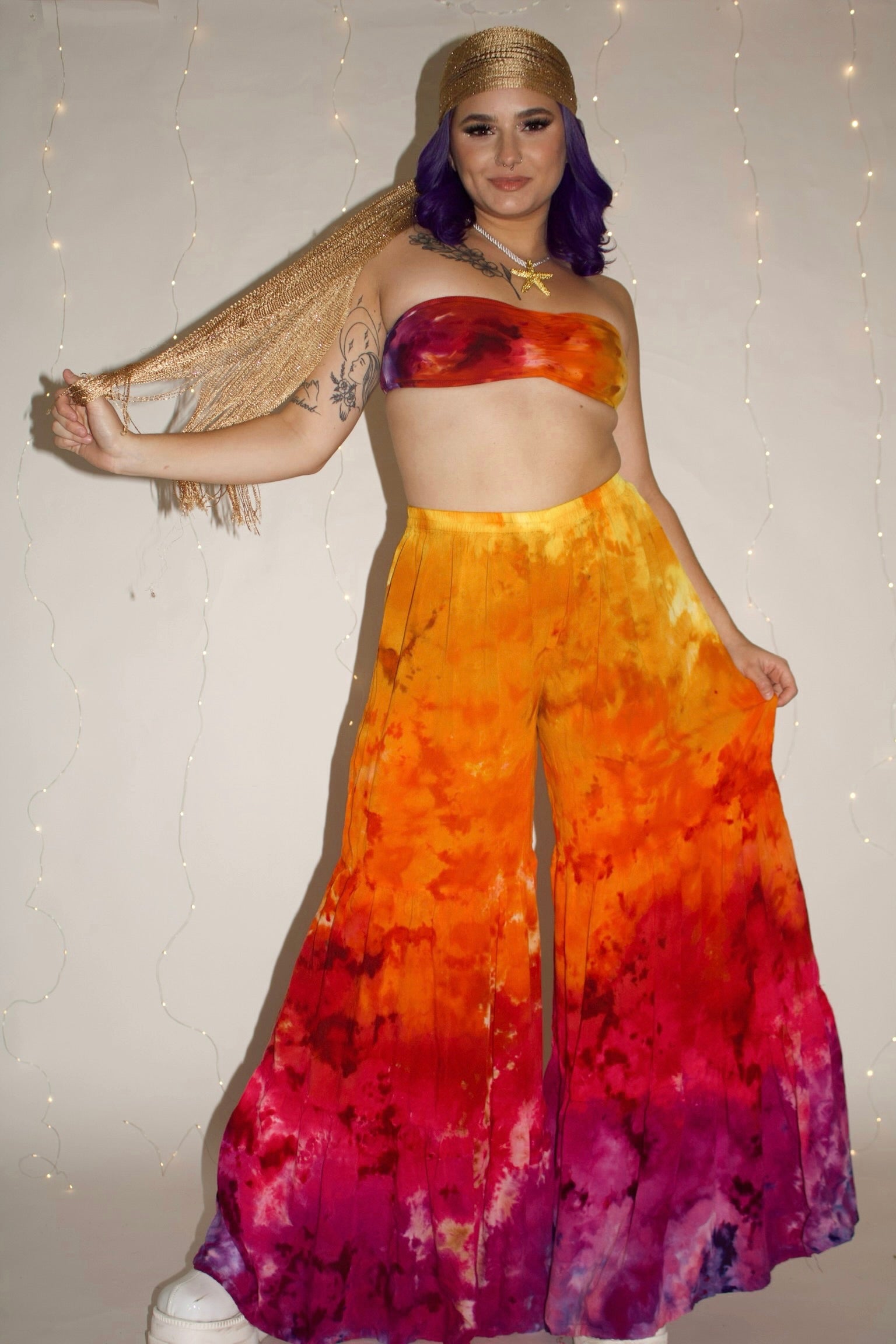 Sunset Freestyle Palazzo Pants (ᴍᴀᴅᴇ ᴛᴏ ᴏʀᴅᴇʀ)