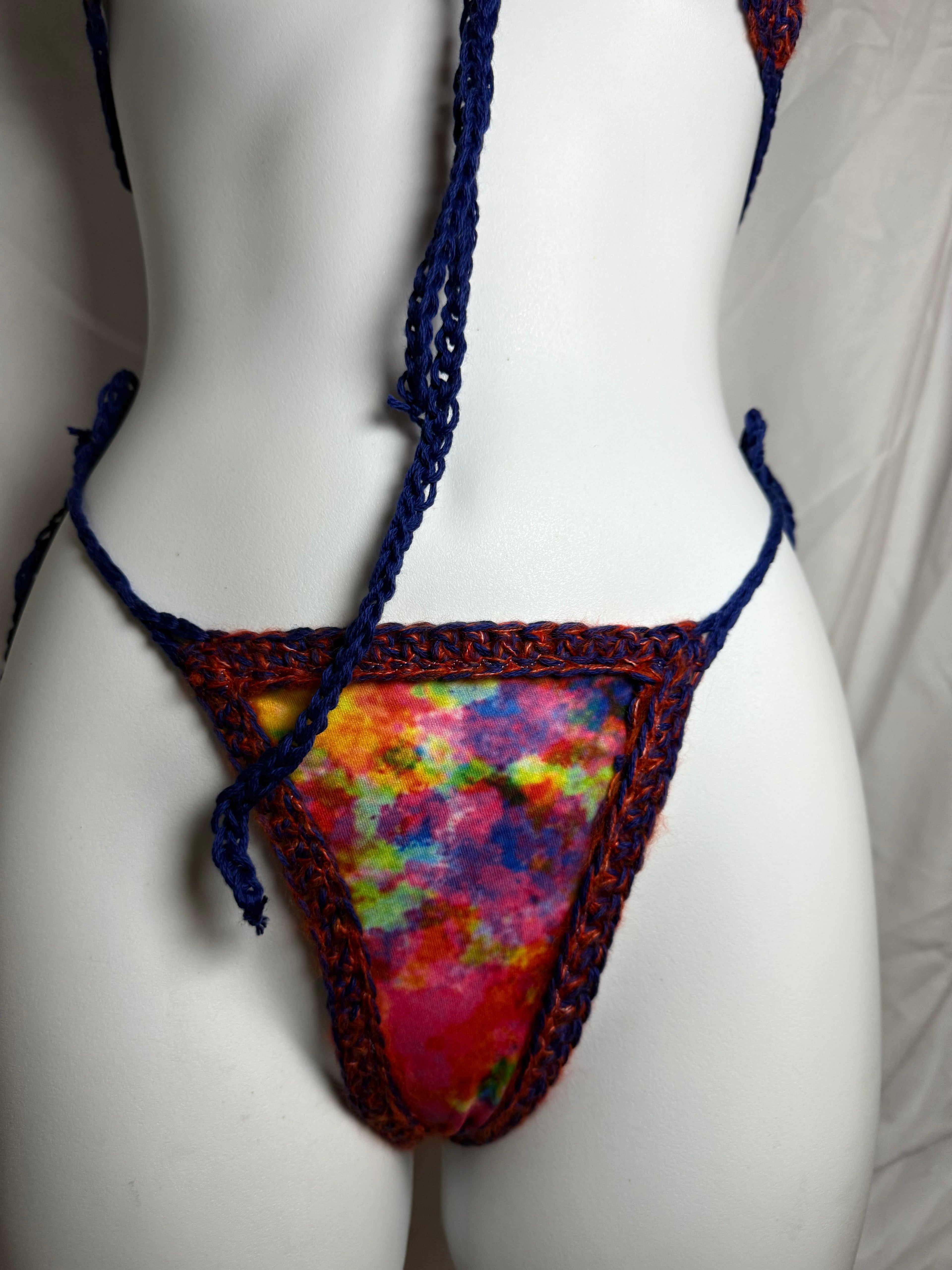 Paint Splatter Microkini (XS/Sm)
