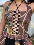 Lace-Up Halter M/L