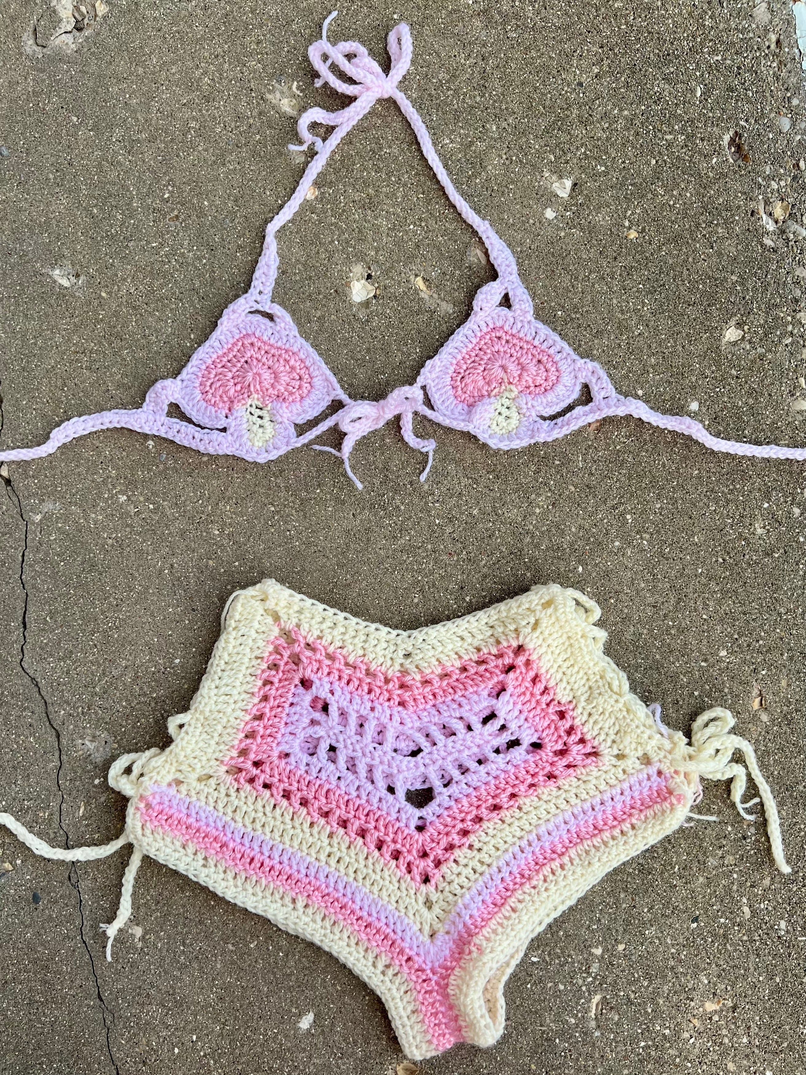 XS-M 2P Cotton Candy Mushroom Set
