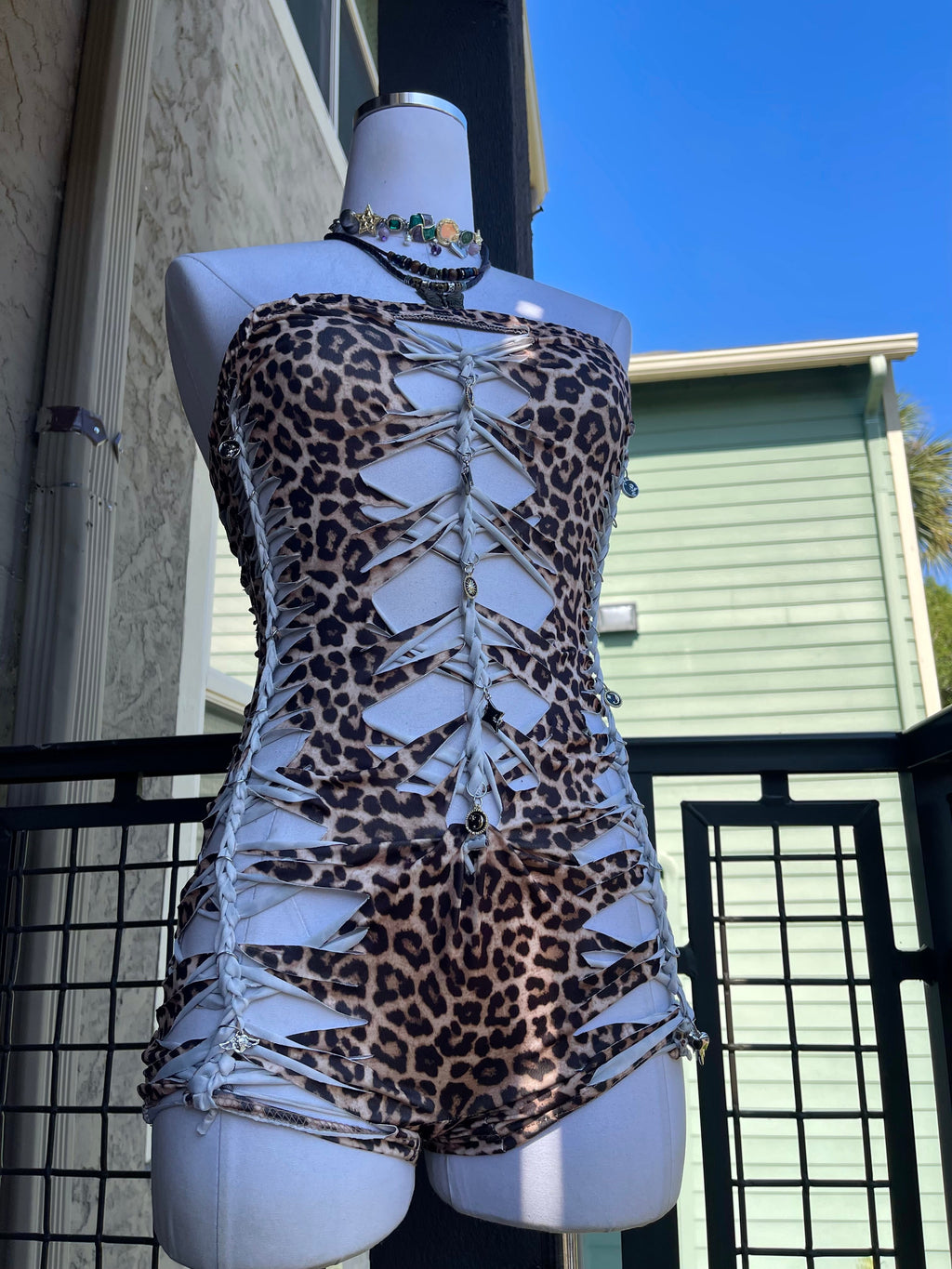 Wild Cheetah Tube Romper (ᴍᴀᴅᴇ ᴛᴏ ᴏʀᴅᴇʀ)