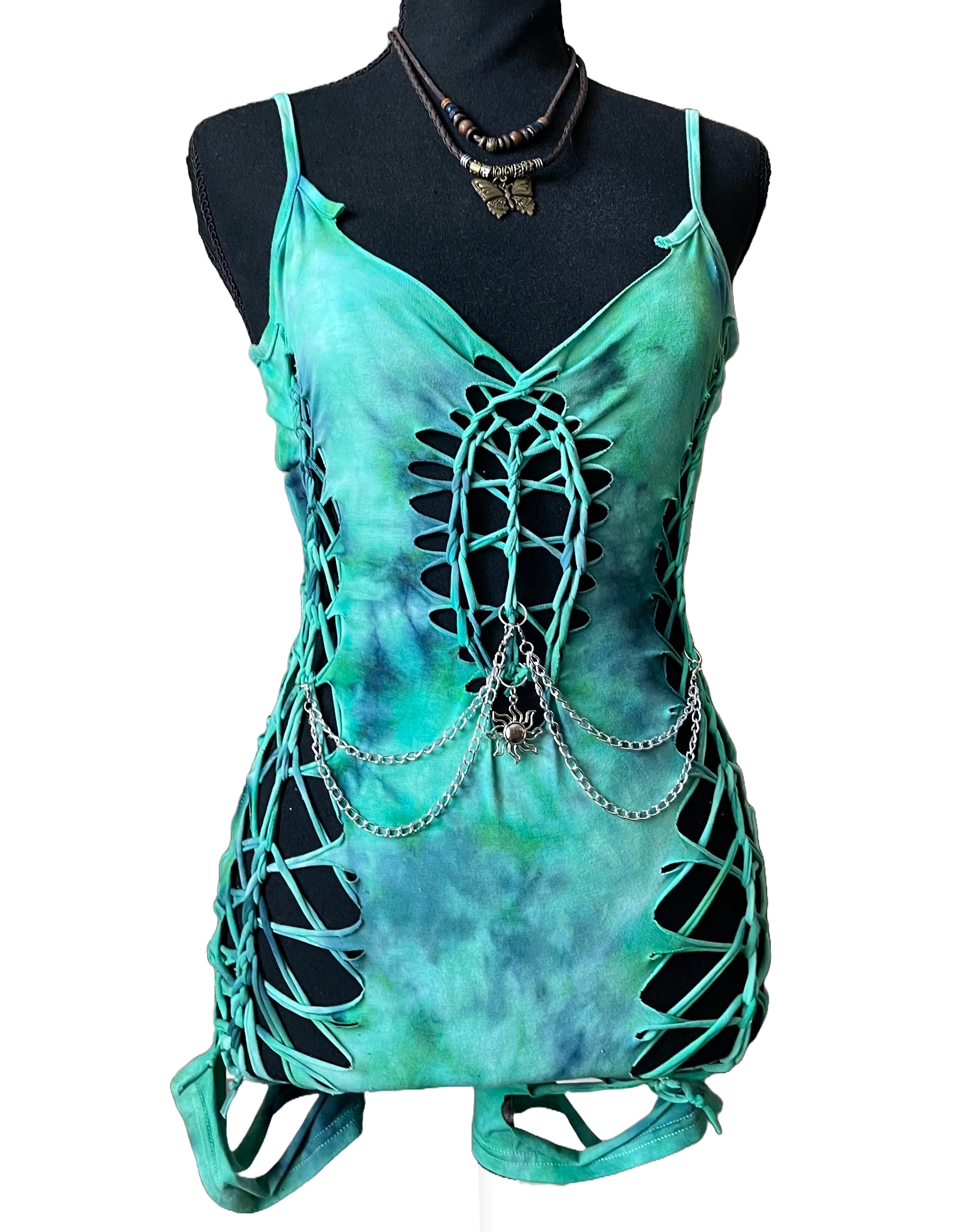 Neytiri Tie Dye Romper (ᴍᴀᴅᴇ ᴛᴏ ᴏʀᴅᴇʀ)