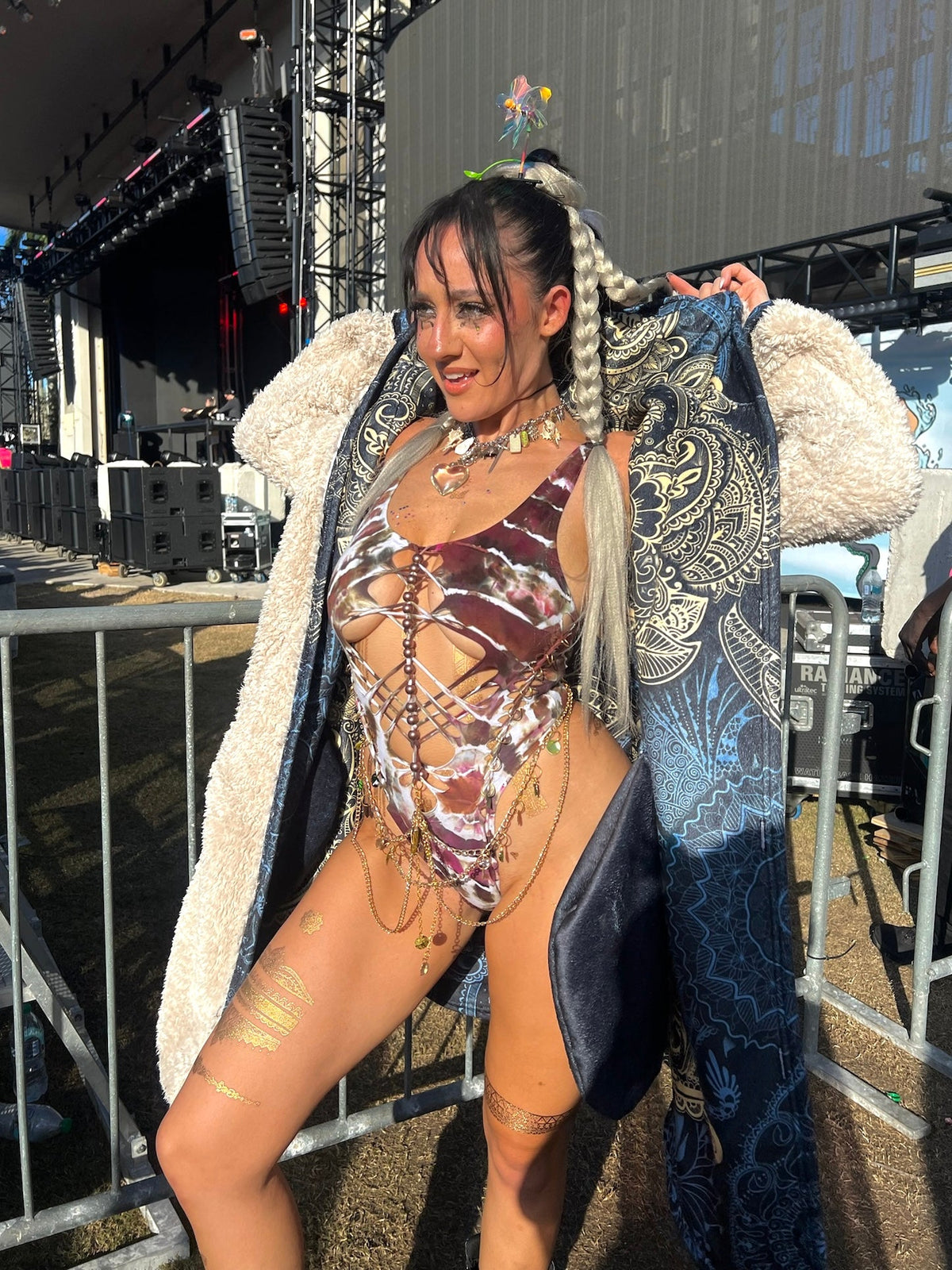 Shiitake Mushroom Geode Bodysuit (ᴍᴀᴅᴇ ᴛᴏ ᴏʀᴅᴇʀ)
