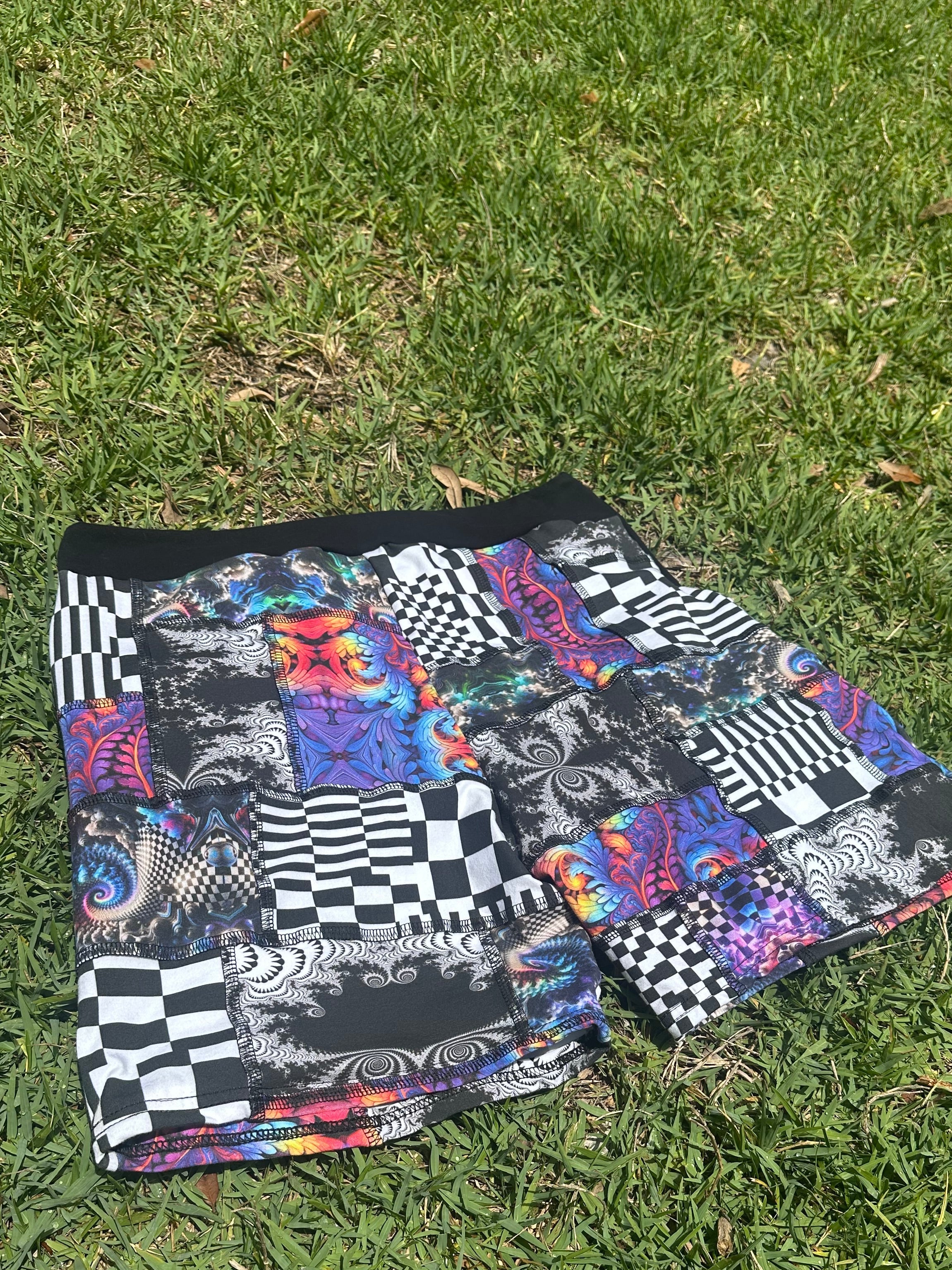 MTO Men’s Patchwork Shorts