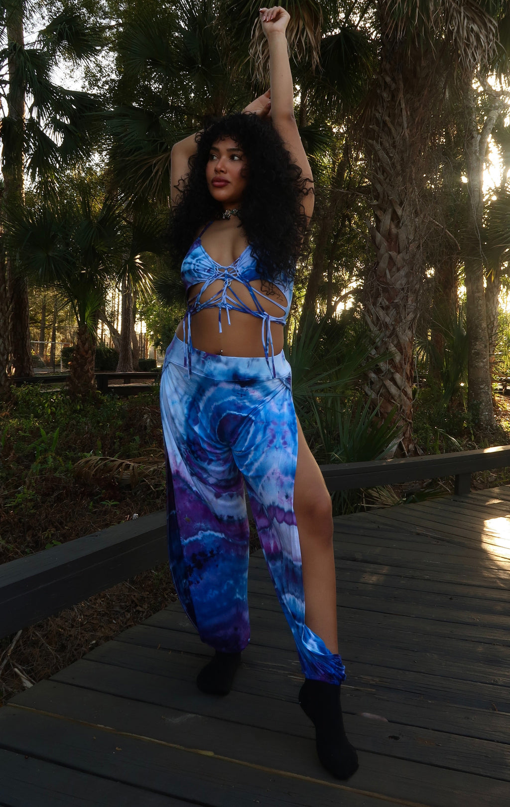 Tidal Siren Slit Harem Pants (𝐒𝐡𝐢𝐩𝐬 𝐬𝐚𝐦𝐞 𝐨𝐫 𝐧𝐞𝐱𝐭 𝐛𝐮𝐬𝐢𝐧𝐞𝐬𝐬 𝐝𝐚𝐲)