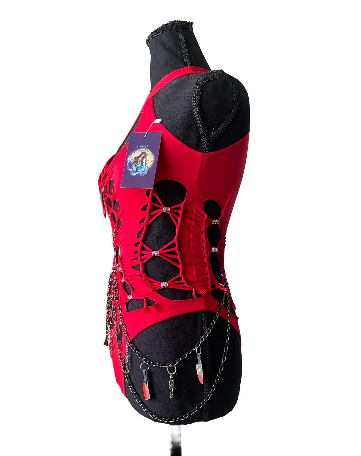 Killer Scarlet Bodysuit (ᴍᴀᴅᴇ ᴛᴏ ᴏʀᴅᴇʀ)