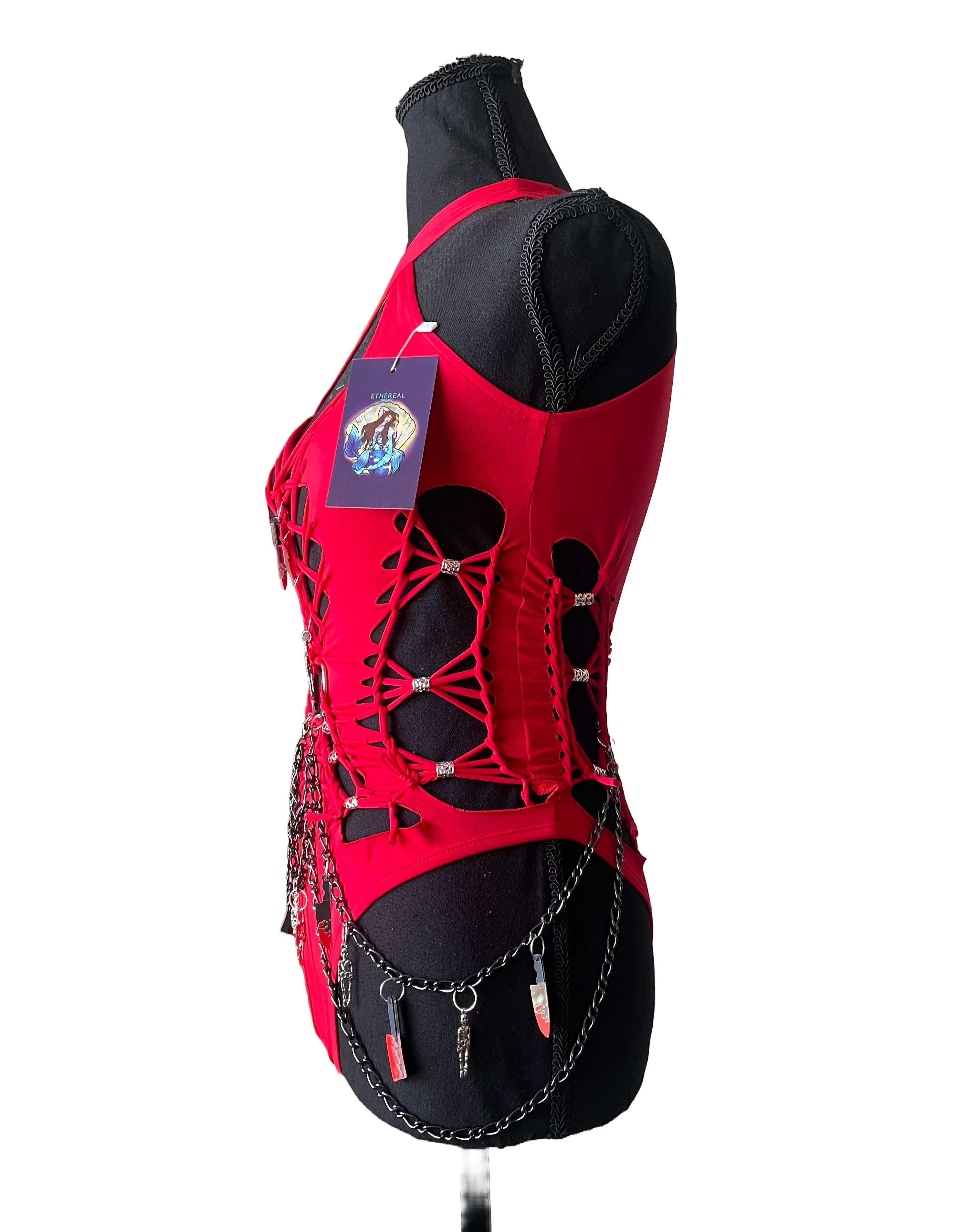 Killer Scarlet Bodysuit (ᴍᴀᴅᴇ ᴛᴏ ᴏʀᴅᴇʀ)