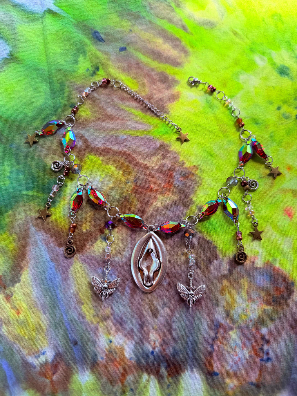 Almighty Mother - Resin Crystal Charm Choker