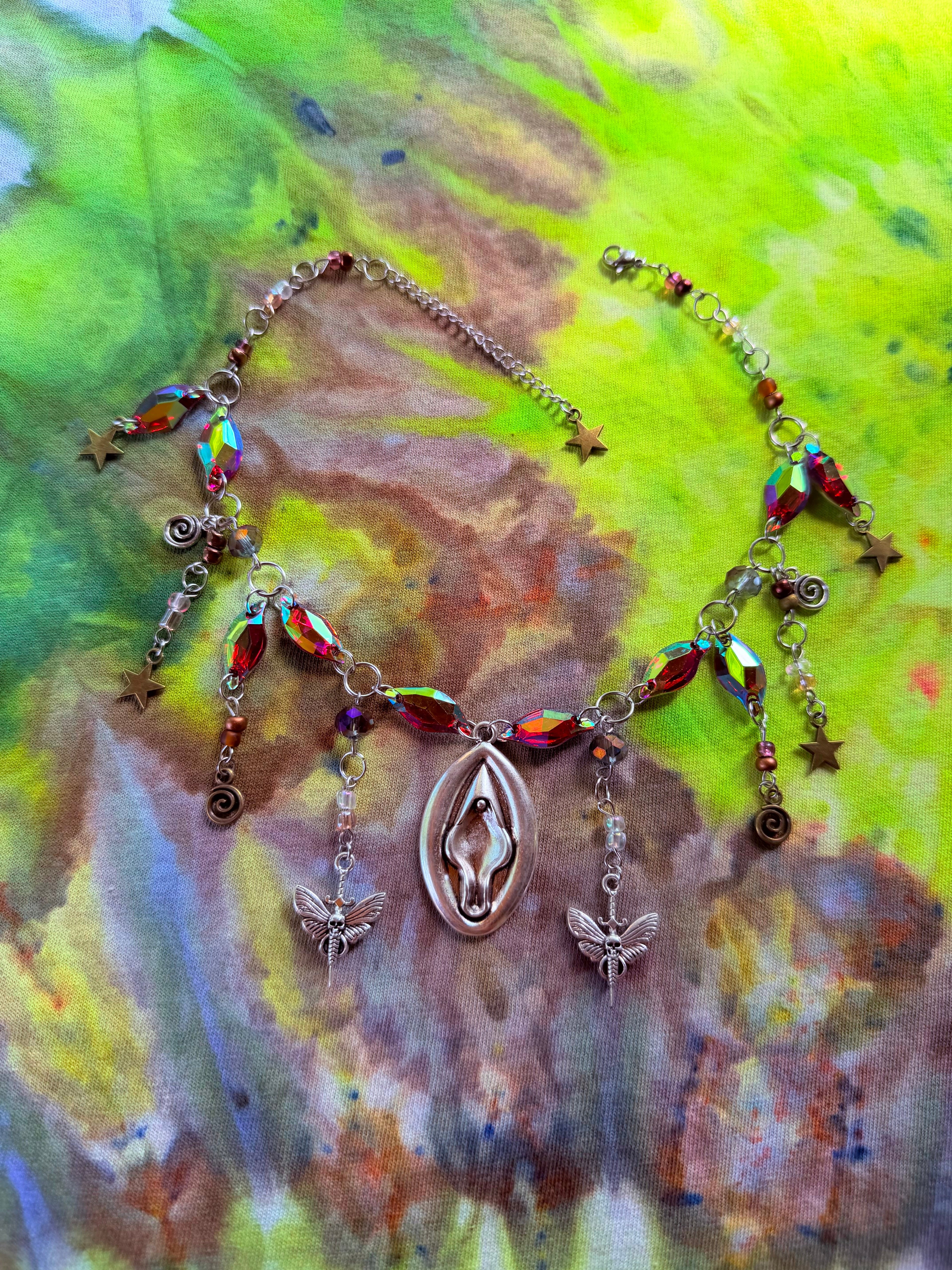 Almighty Mother - Resin Crystal Charm Choker