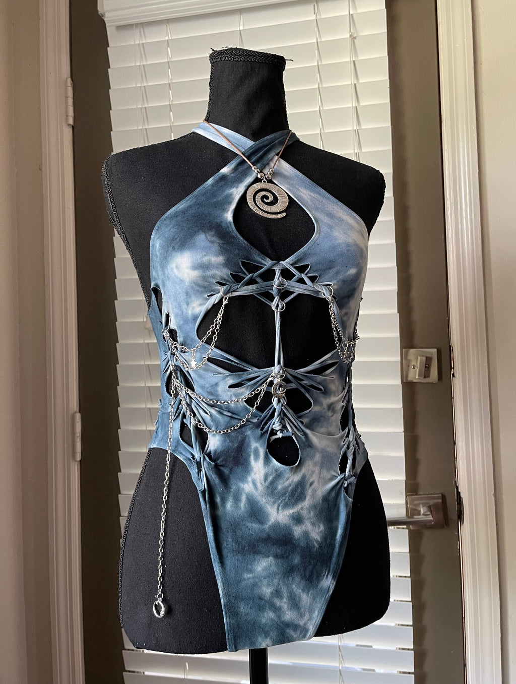 Poseidons Daughter Tie Dye Bodysuit (ᴍᴀᴅᴇ ᴛᴏ ᴏʀᴅᴇʀ)