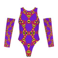 Another Soul Women's Tank Bodysuit with Gloves
