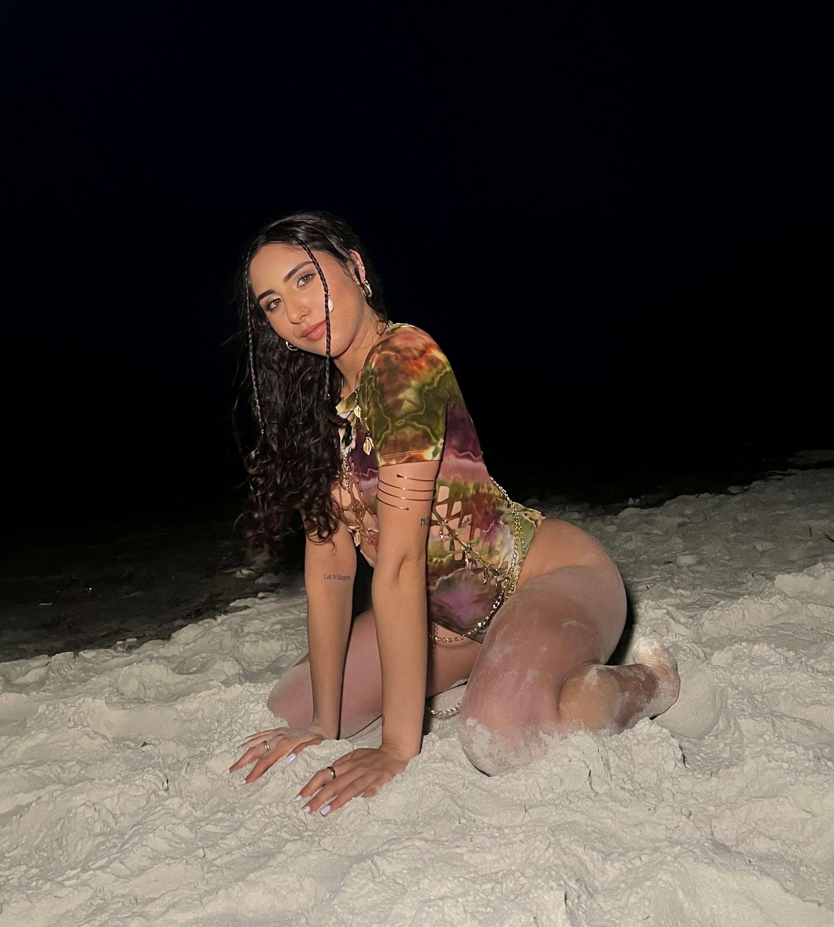 Moon Worshipper Tie Dye Bodysuit (ᴍᴀᴅᴇ ᴛᴏ ᴏʀᴅᴇʀ)