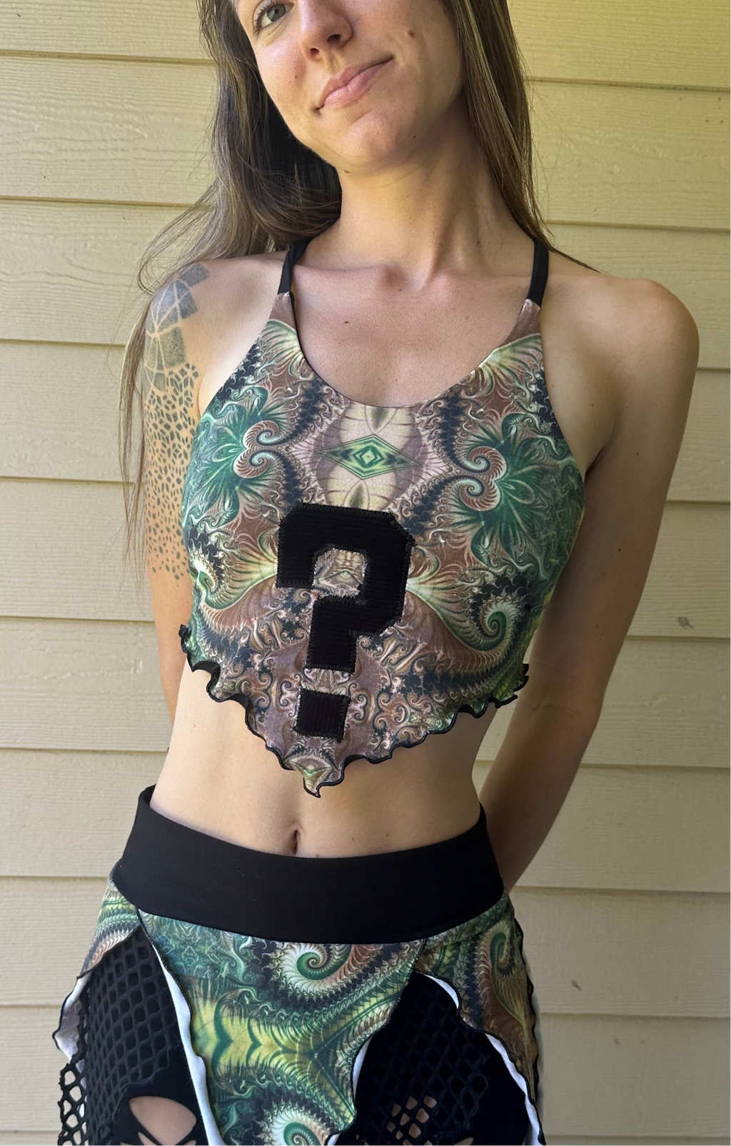 MTO V Neck Pixie Tank