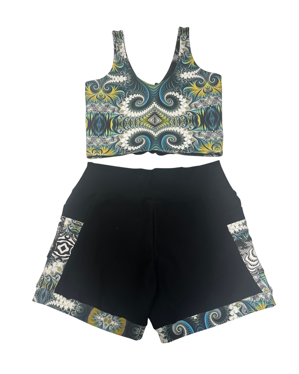 MTO Patchwork Pocket Shorts