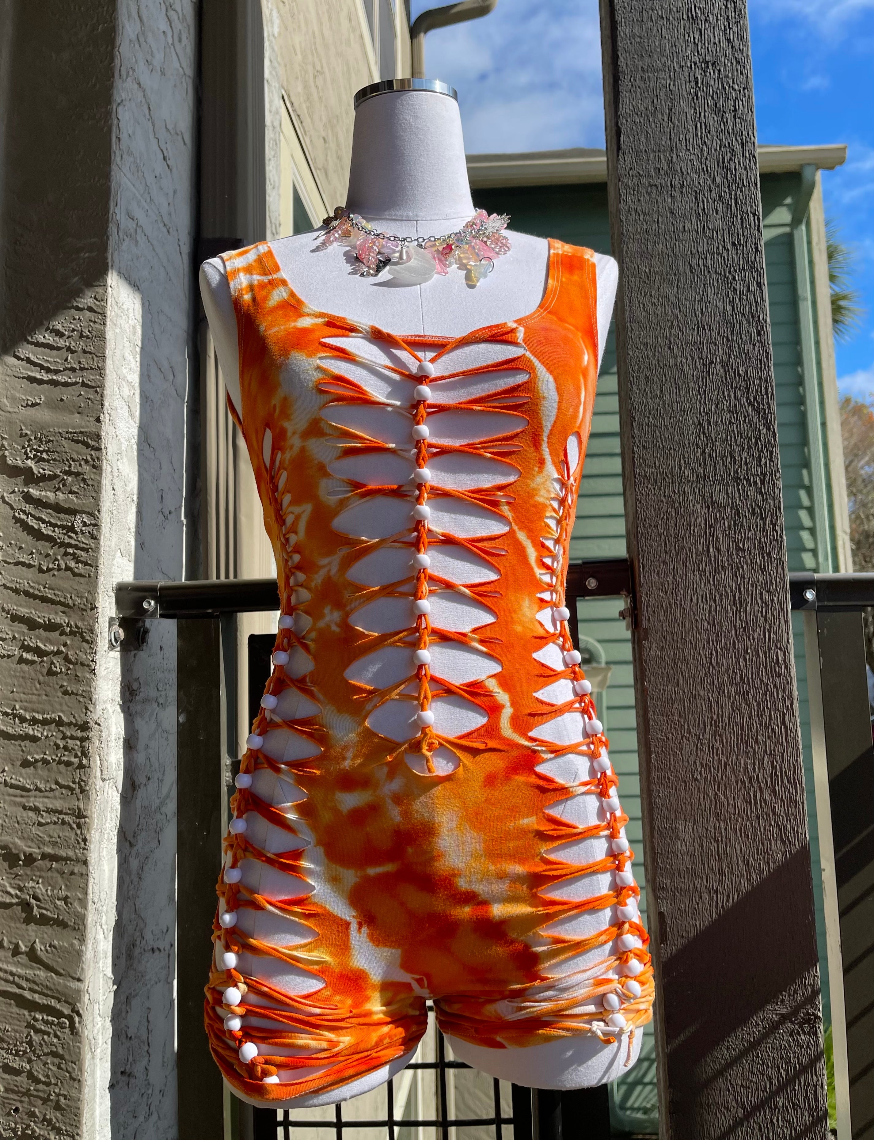Starfish Tie Dye Romper (ᴍᴀᴅᴇ ᴛᴏ ᴏʀᴅᴇʀ)