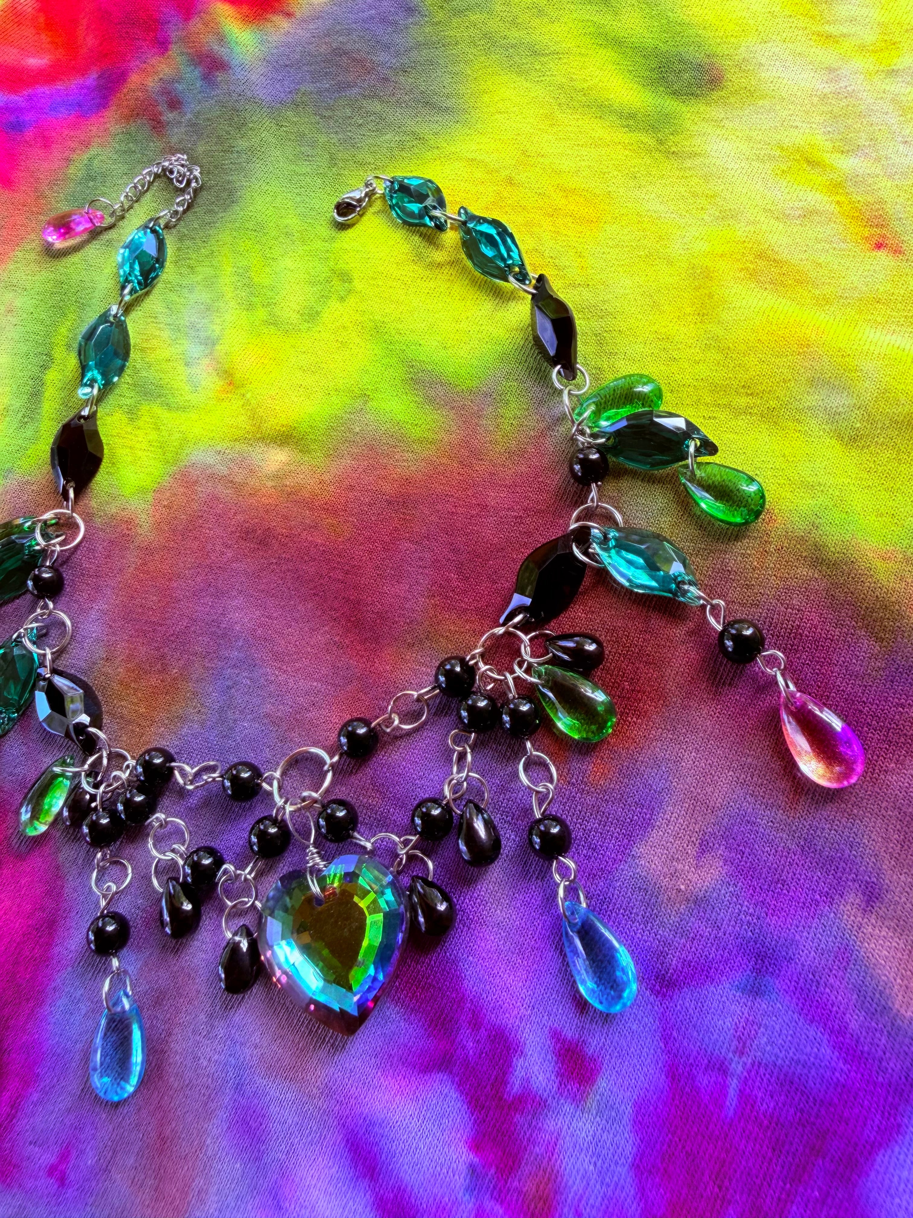 Hocus Pocus - Resin Crystal Charm Choker