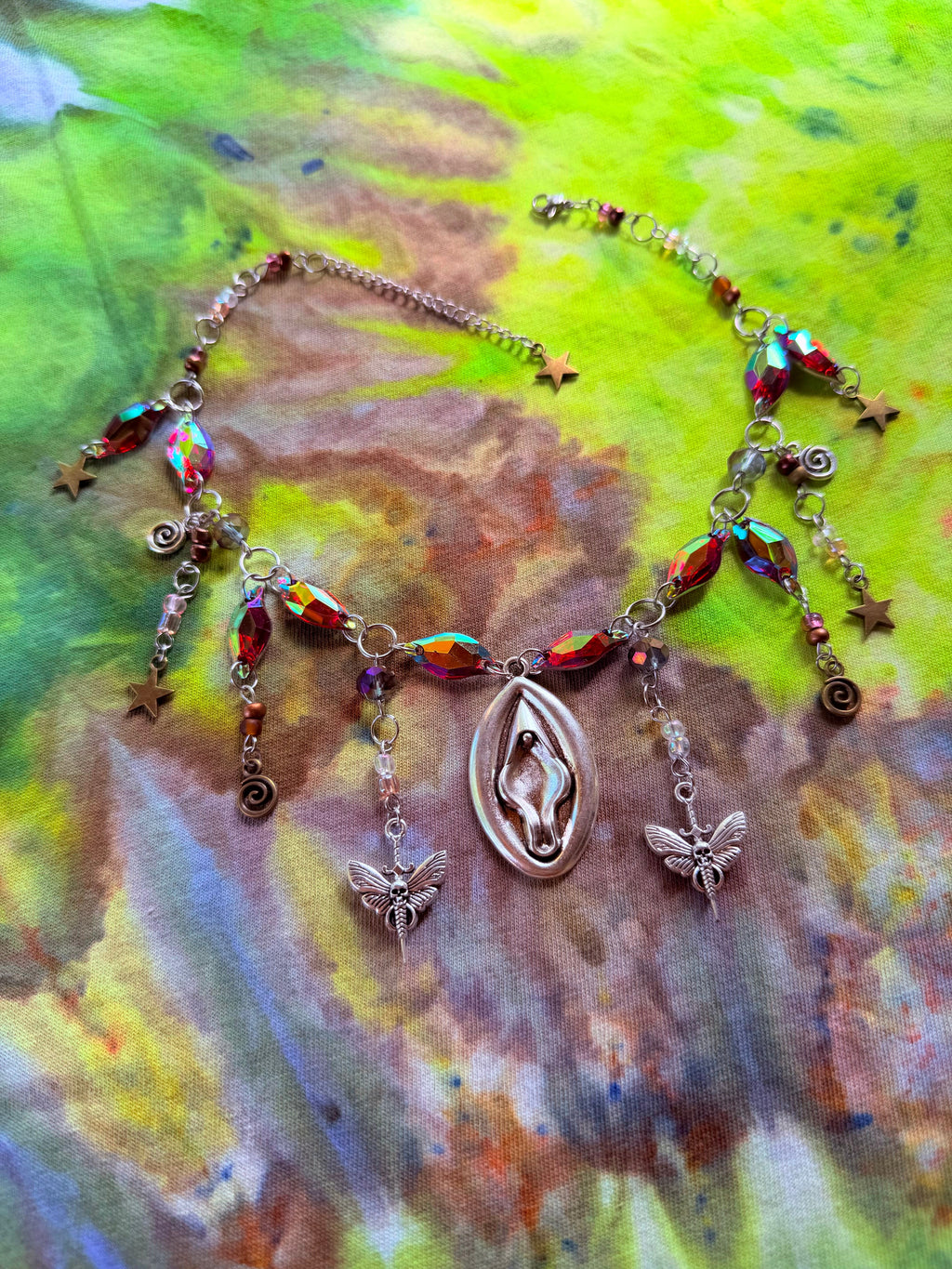 Almighty Mother - Resin Crystal Charm Choker