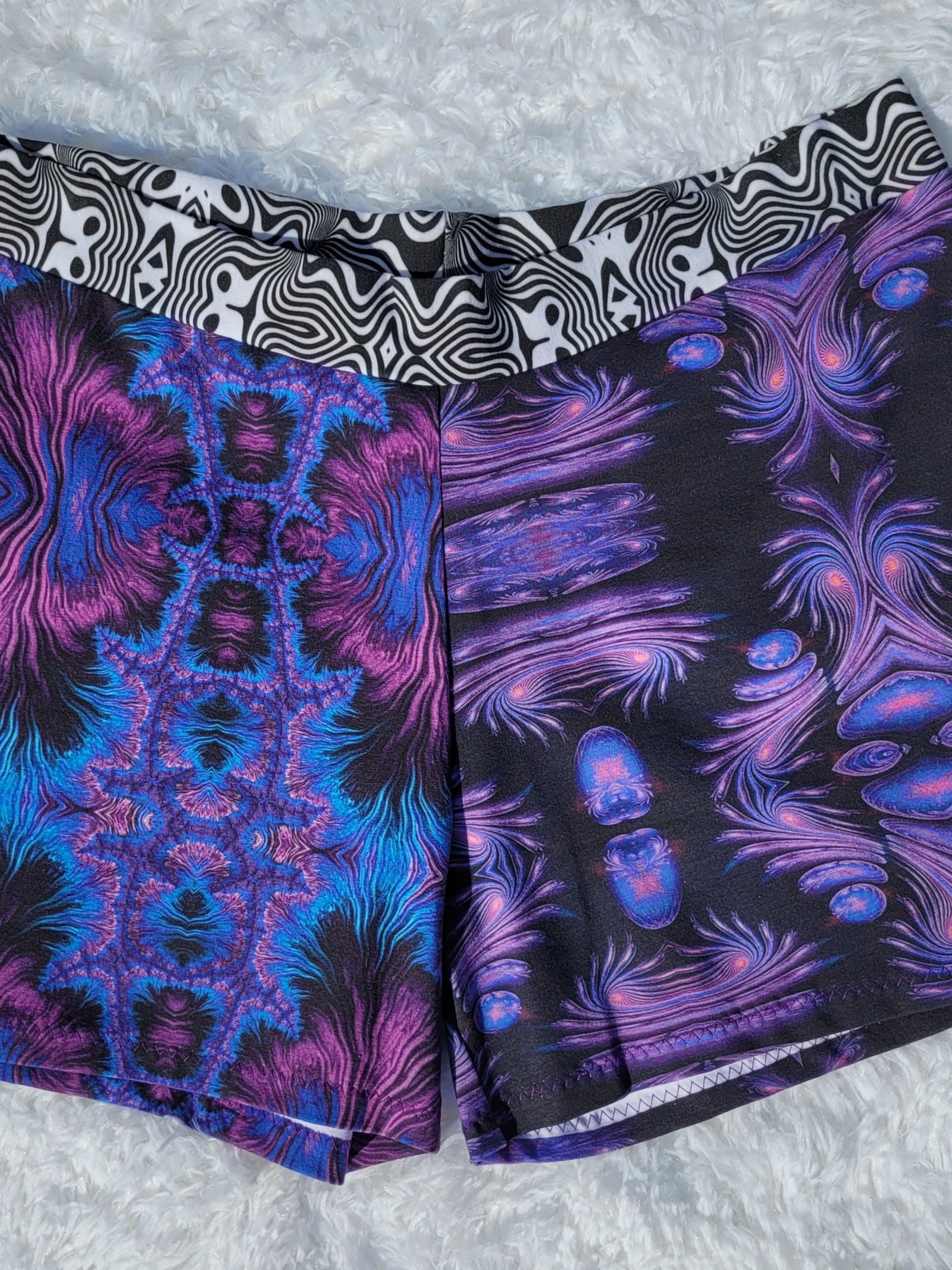 Patchwork Shorts