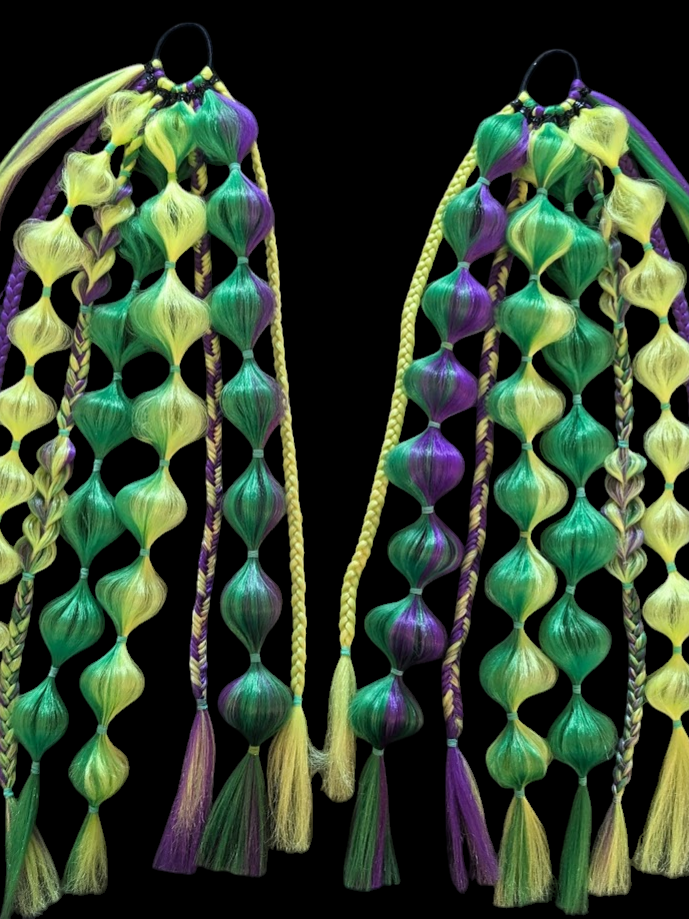 Witchcraft (GLOW) - Ponytail Festival Rave Braids