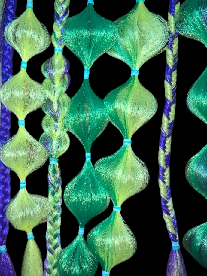 Witchcraft (GLOW) - Ponytail Festival Rave Braids