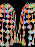 Neon Dreams (GLOW) - Ponytail Festival Rave Braids