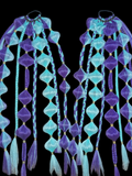 Purple Eggplant (GLOW) - Ponytail Festival Rave Braids