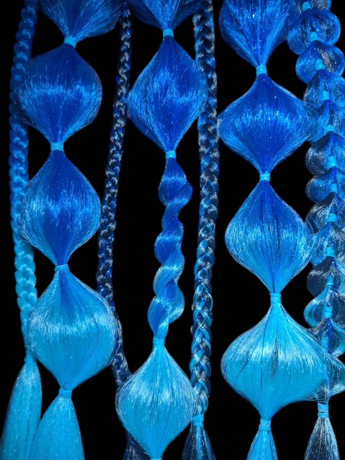 Frost - Ponytail Festival Rave Braids