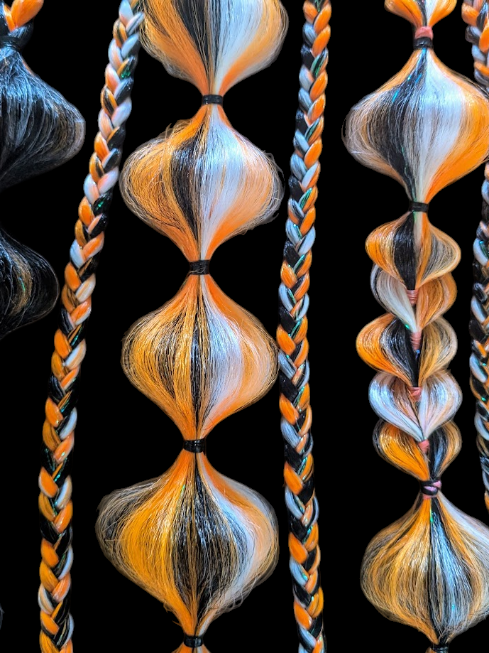 Cheerleader - Ponytail Festival Rave Braids