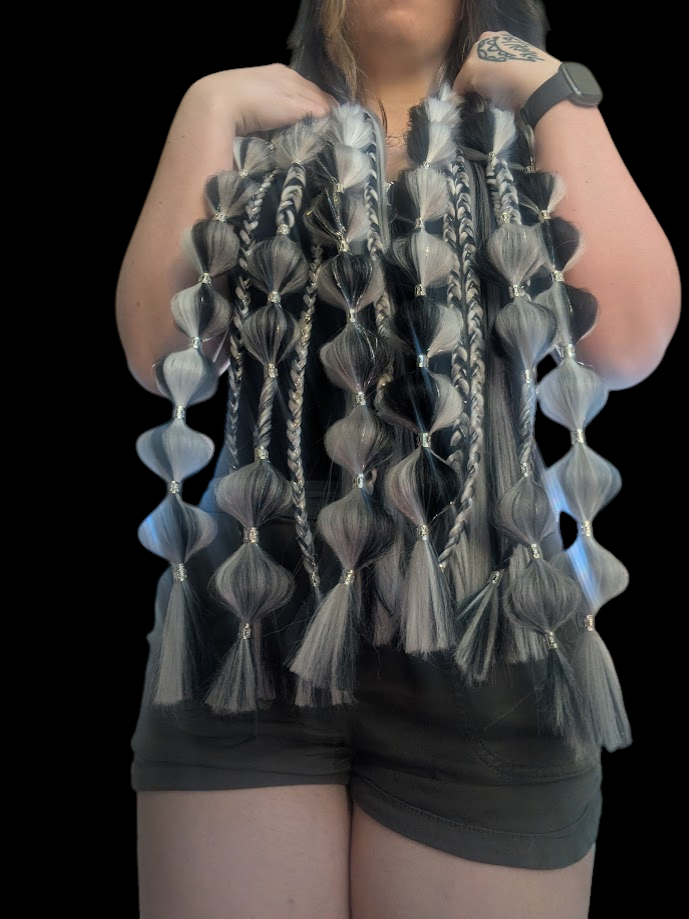 Wolf - Ponytail Festival Rave Braids
