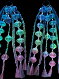 Acid Splash (GLOW) - Ponytail Festival Rave Braids