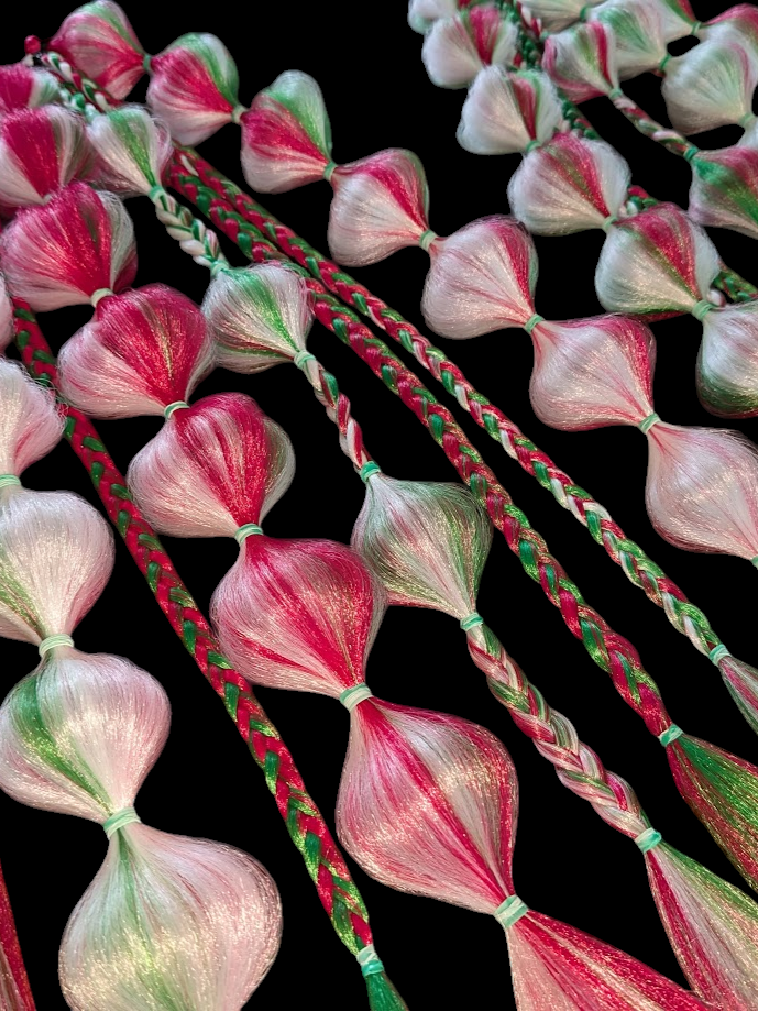 Cherry Baby - Ponytail Festival Rave Braids