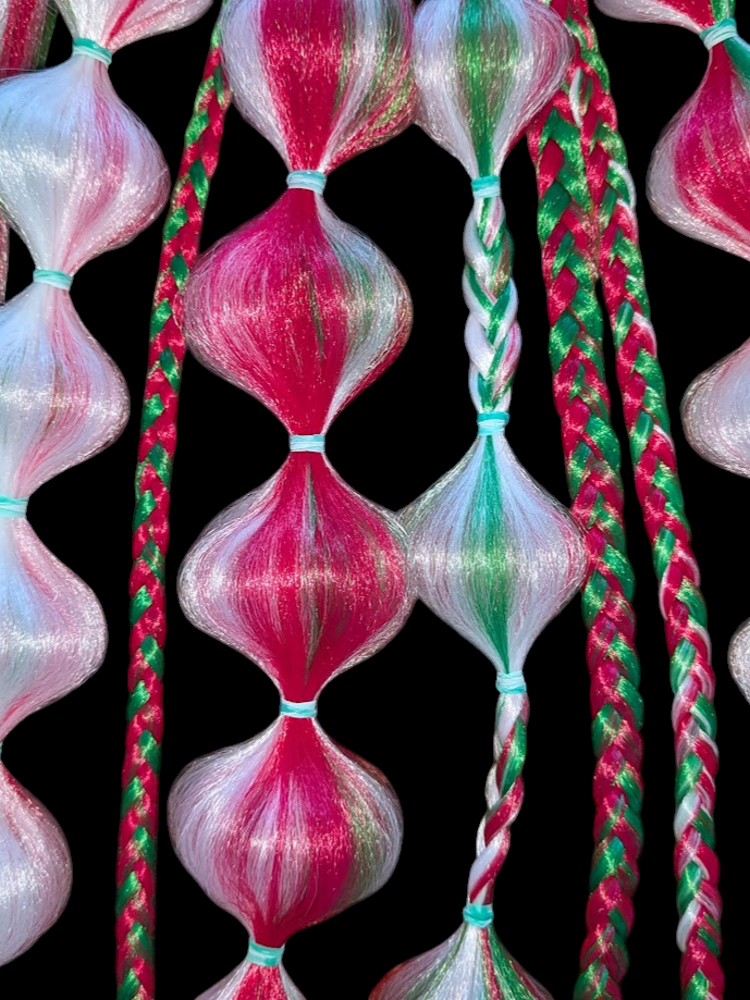 Cherry Baby - Ponytail Festival Rave Braids