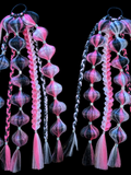 Love Death (GLOW) - Ponytail Festival Rave Braids