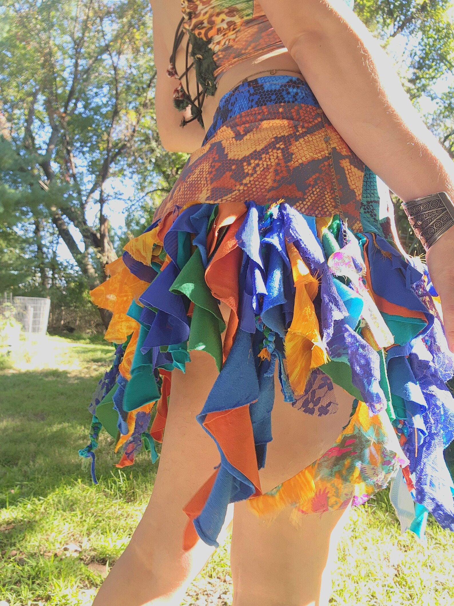 Lost Lands Dino Ruffle Fairy Skirt