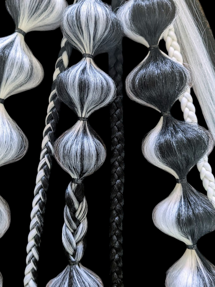 Techno - Ponytail Festival Rave Braids