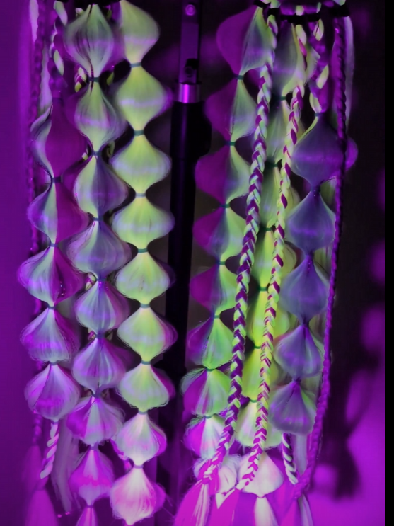 Watermelon Sugar (GLOW) - Ponytail Festival Rave Braids