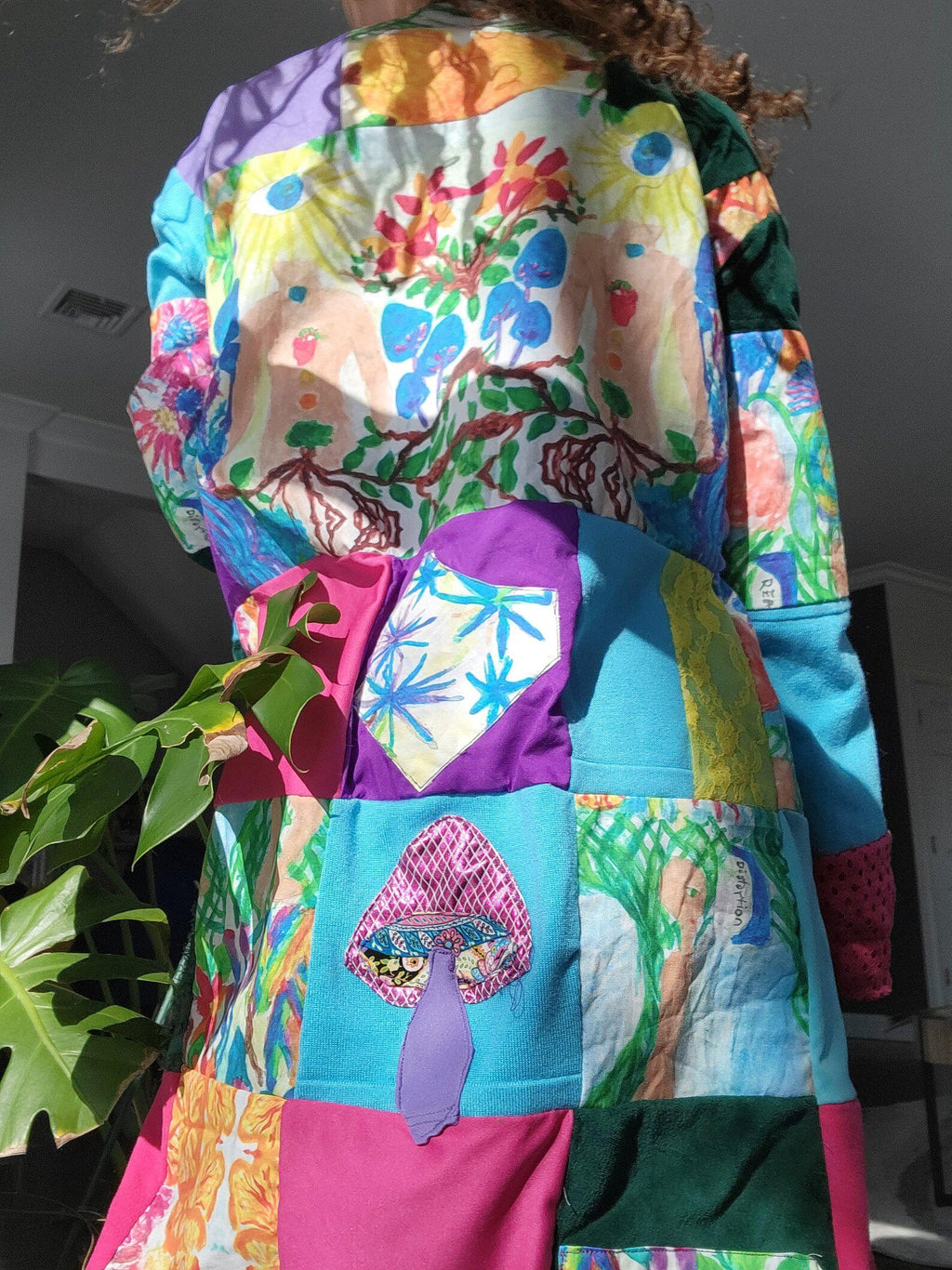 Mother Earth Patchwork Duster