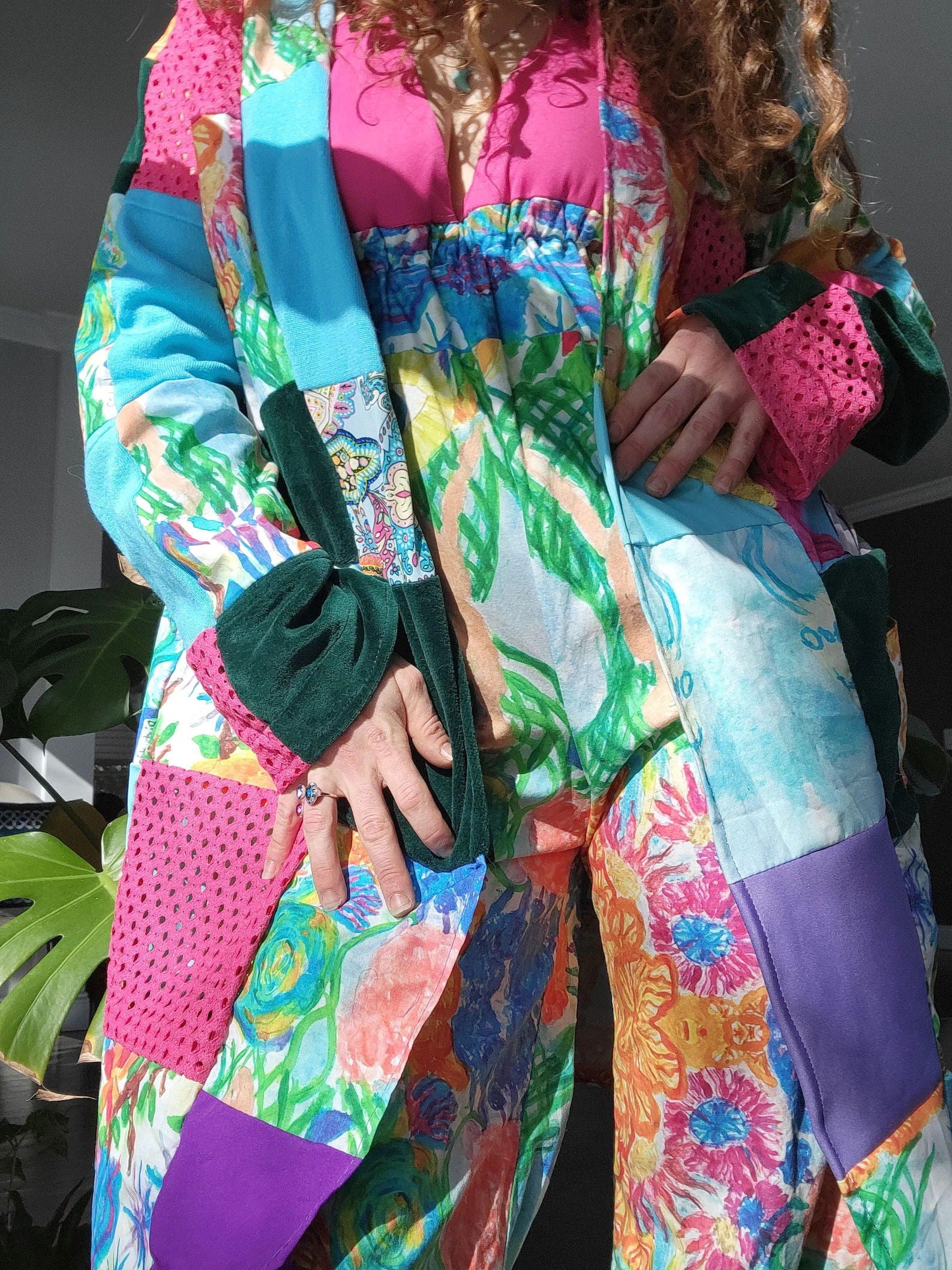 Mother Earth Patchwork Duster