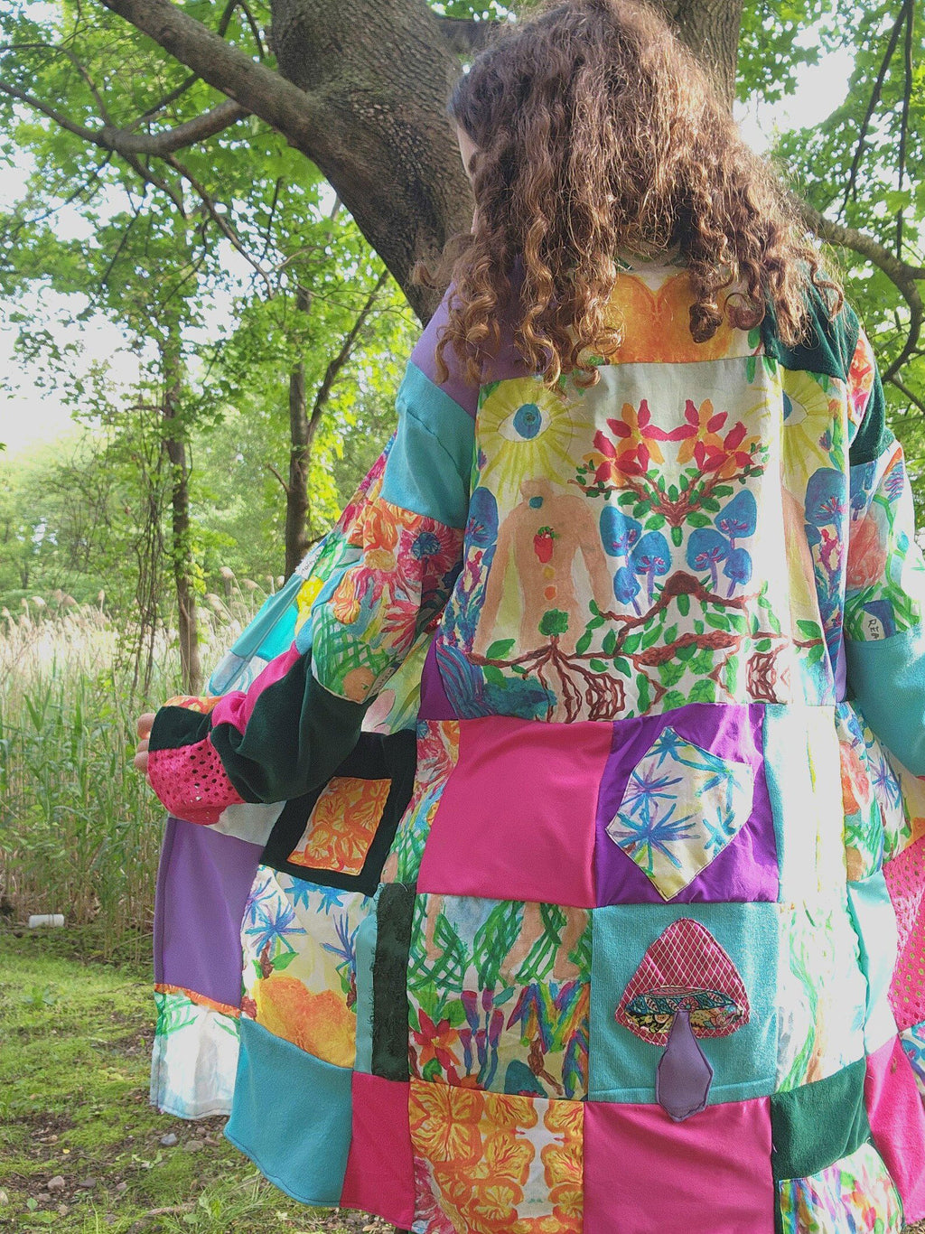 Mother Earth Patchwork Duster