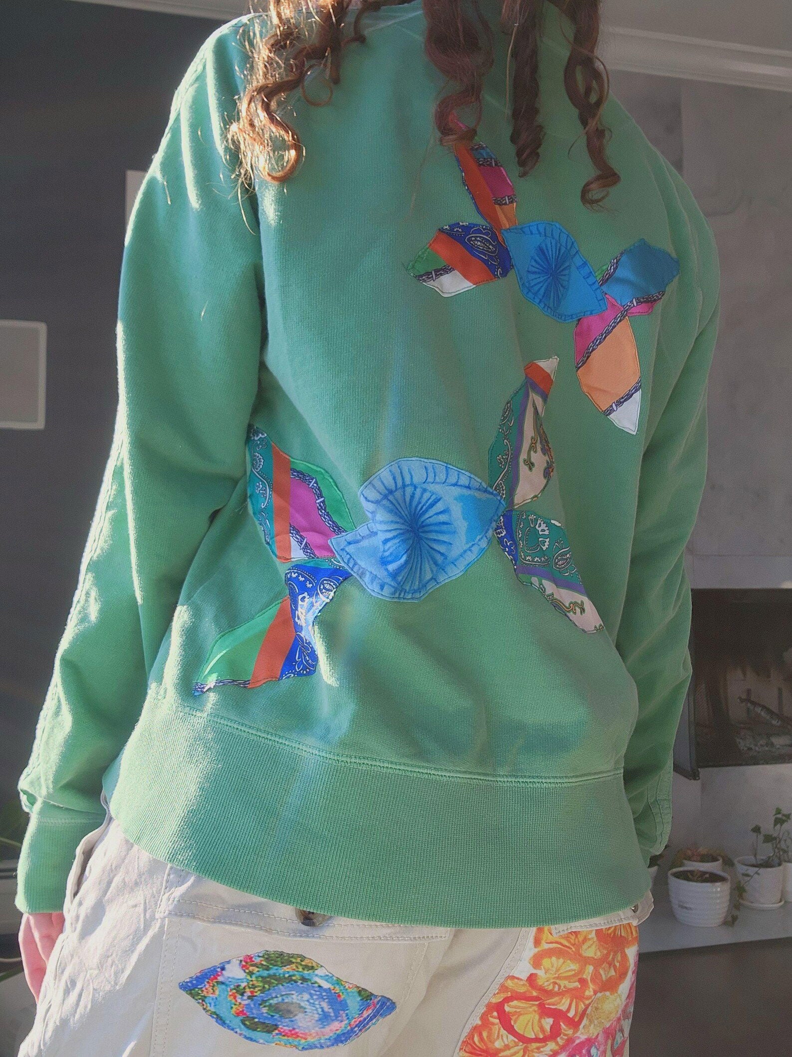 Butterfl-Eye Sweatshirt Sweatshirt