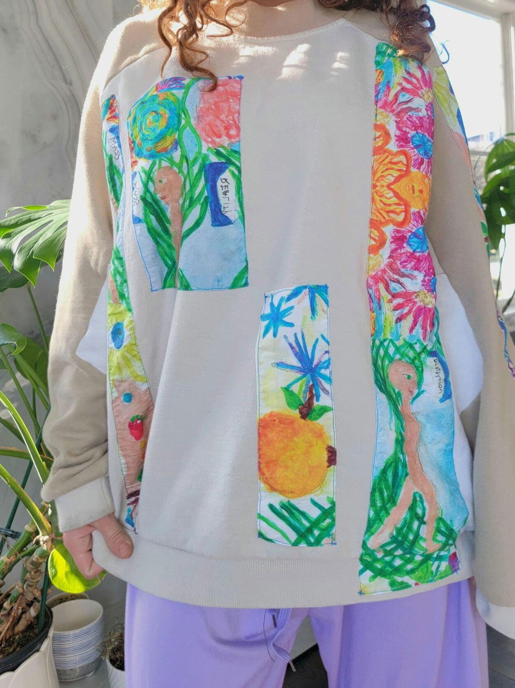 Mass Reality Distortion Sweatshirt with Original Artwork