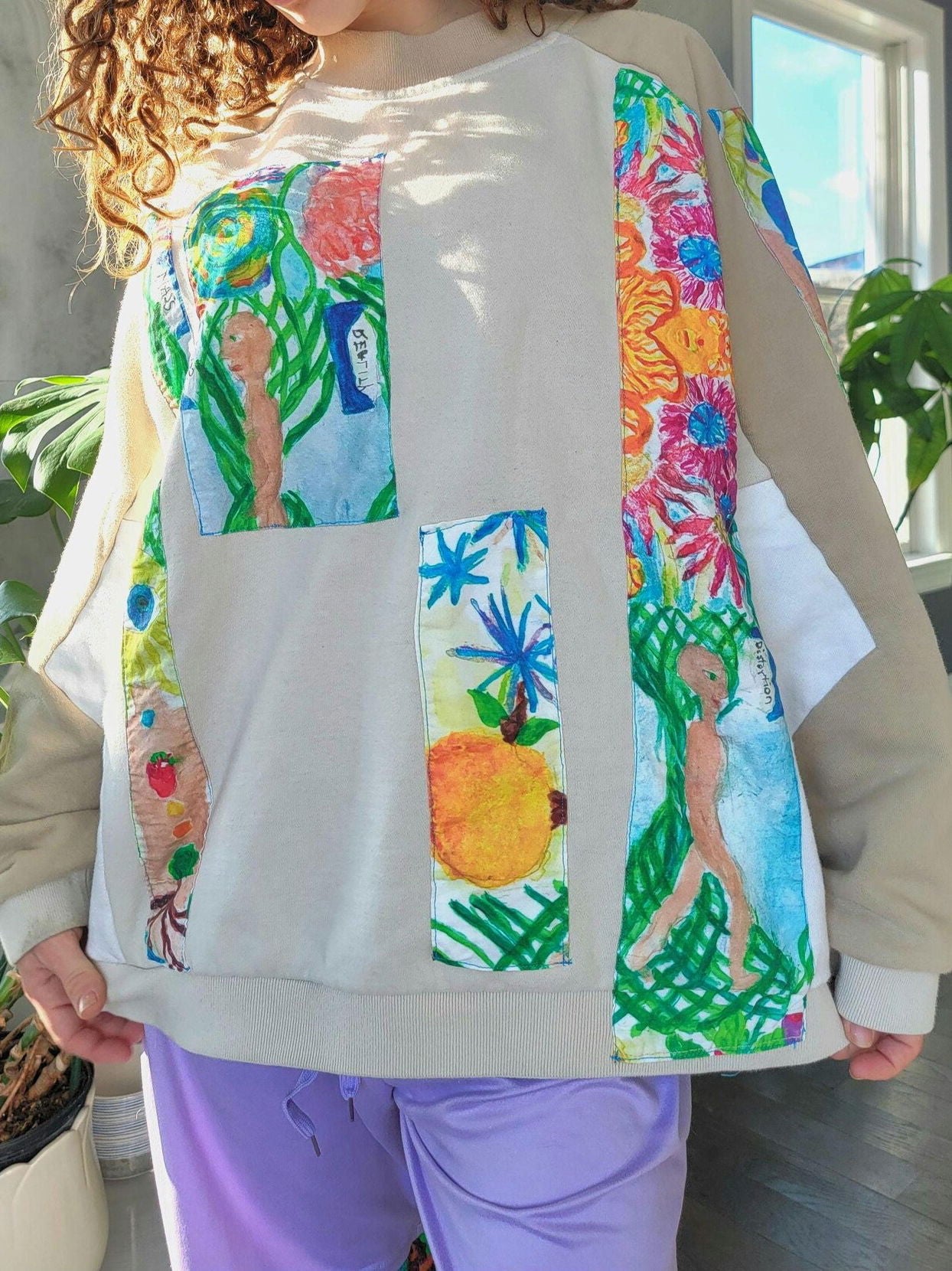 Mass Reality Distortion Sweatshirt with Original Artwork