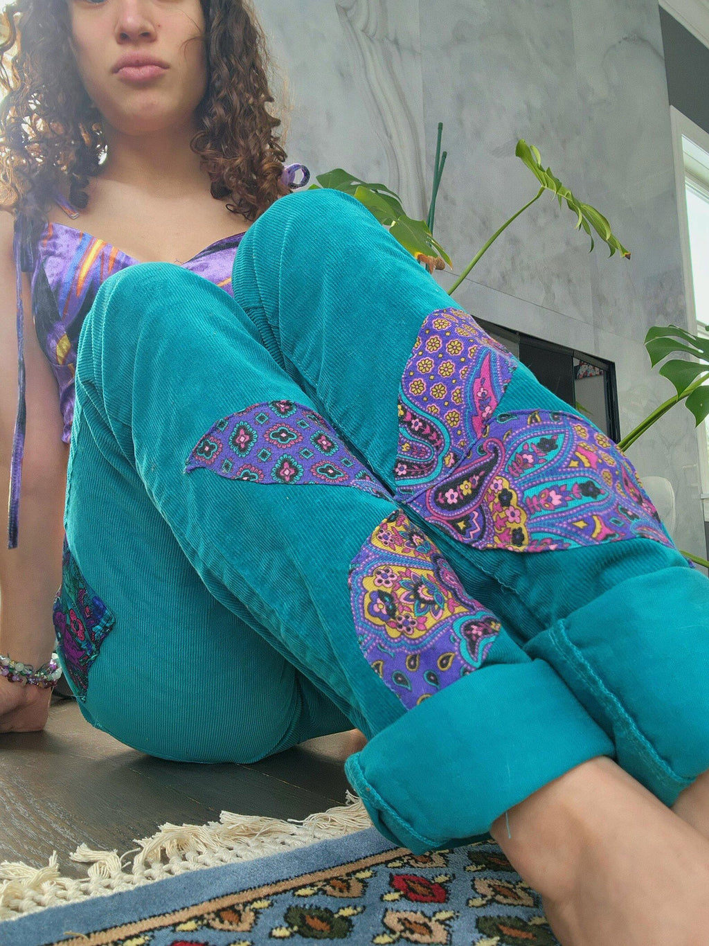 Worlds of the Trees Butterfly Corduroy Pants