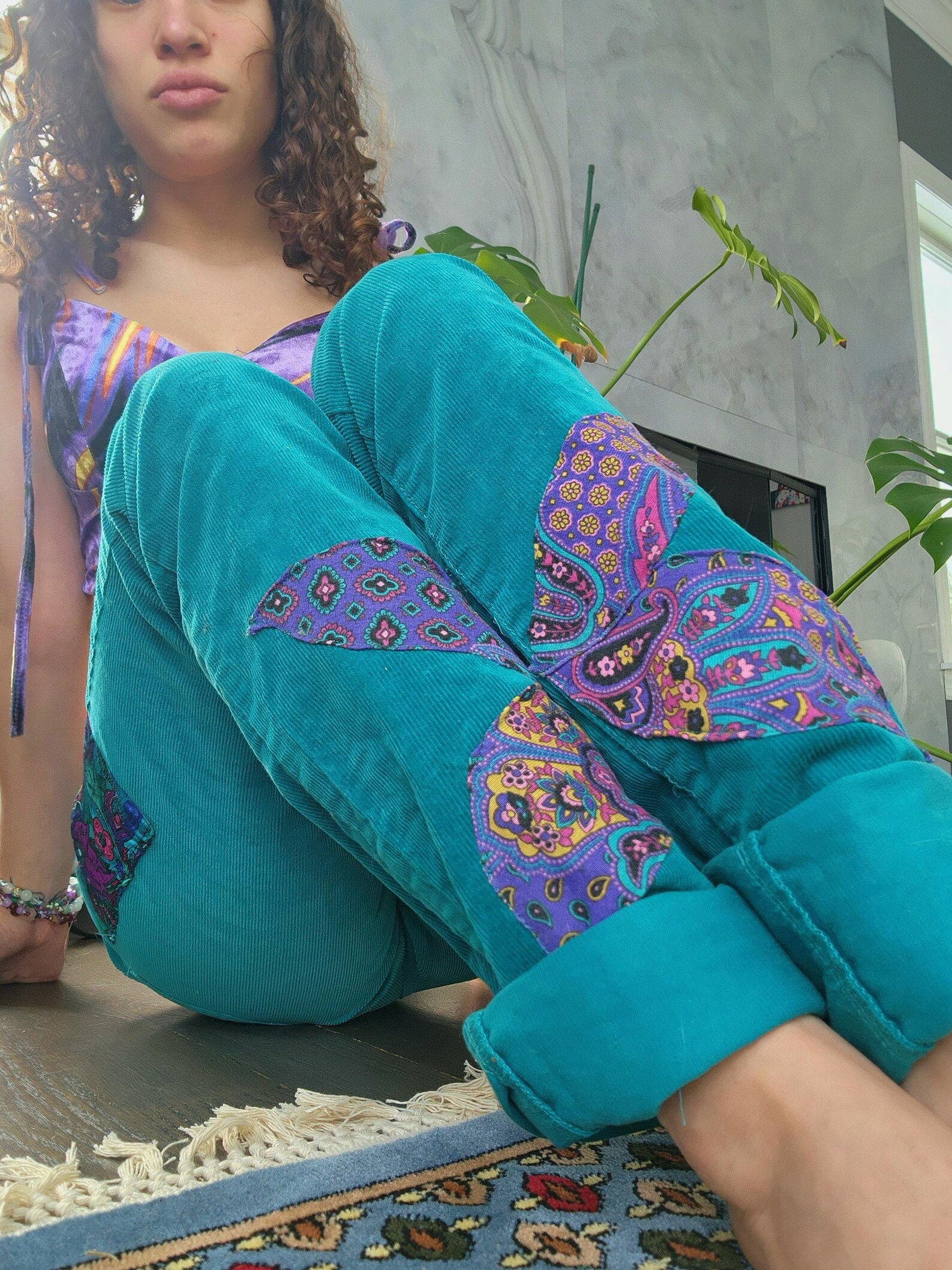 Worlds of the Trees Butterfly Corduroy Pants