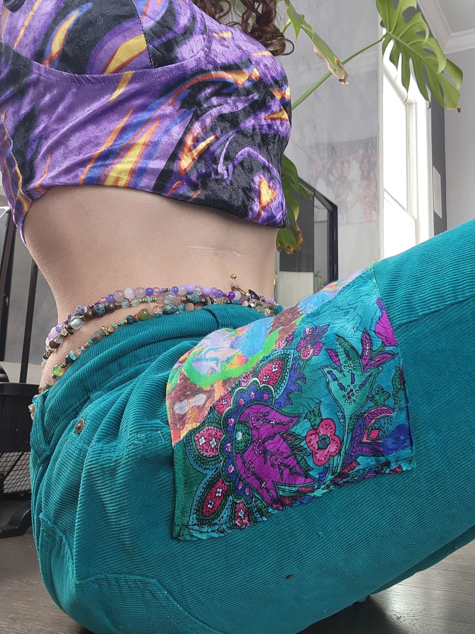 Worlds of the Trees Butterfly Corduroy Pants