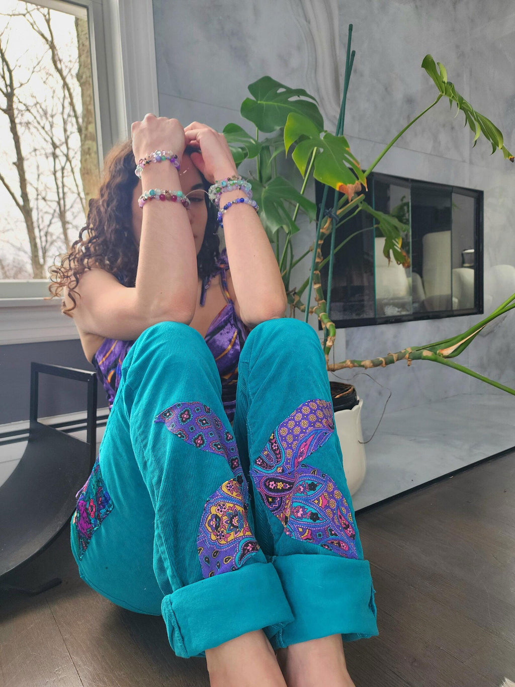Worlds of the Trees Butterfly Corduroy Pants