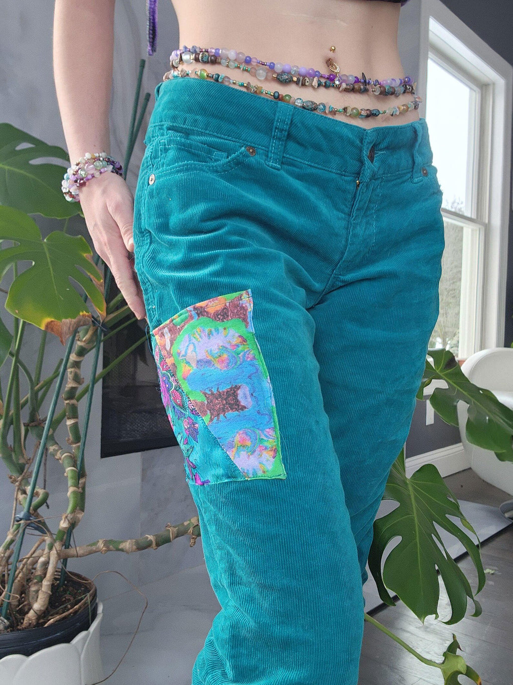 Worlds of the Trees Butterfly Corduroy Pants